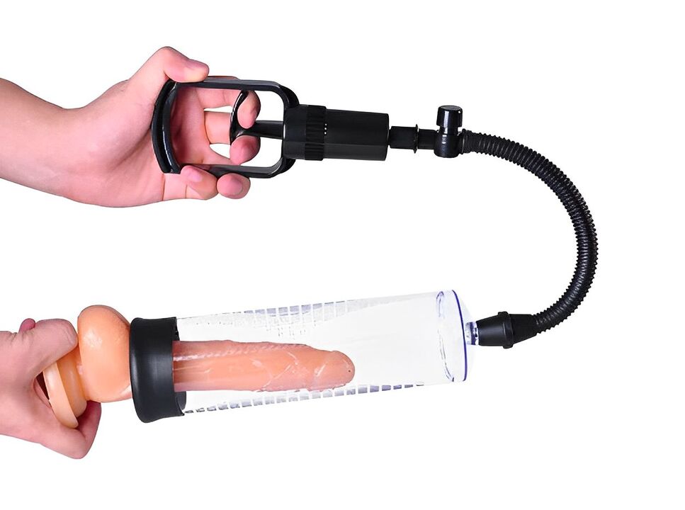 Penis büyütme için vakum pompası